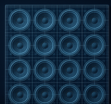 16-driver unit, illustrative